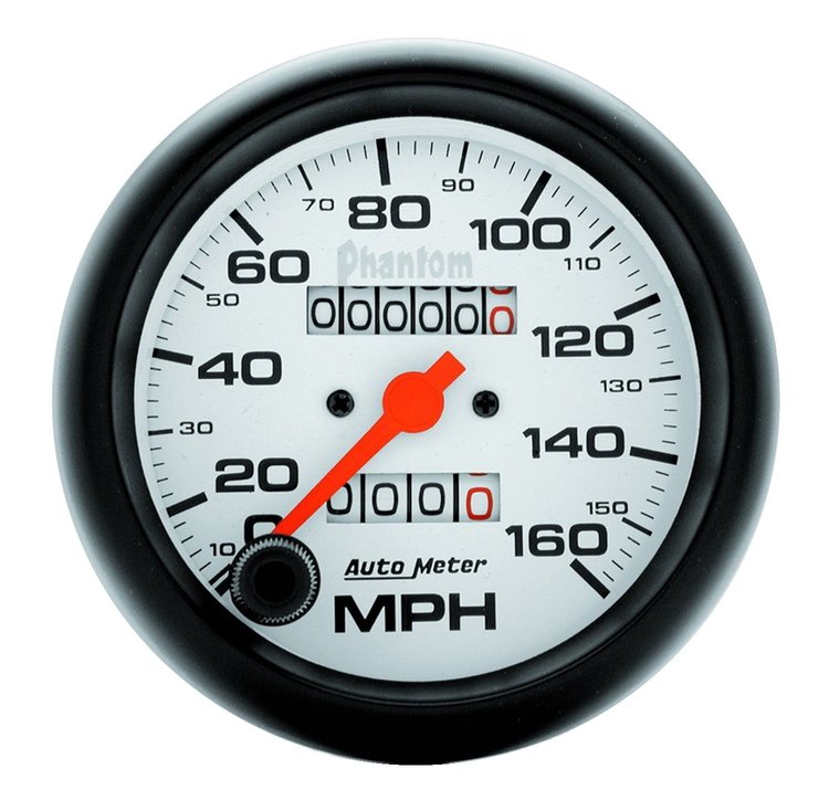 Phantom In-Dash Speedometer 3-3/8" mechanical