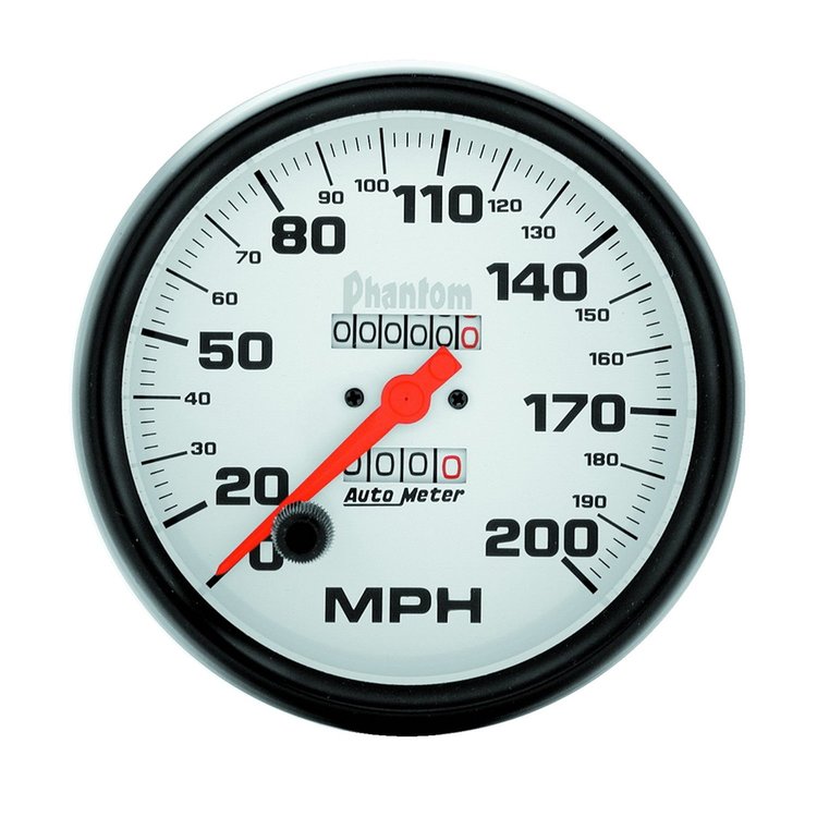 Phantom In-Dash Speedometer 5" mechanical