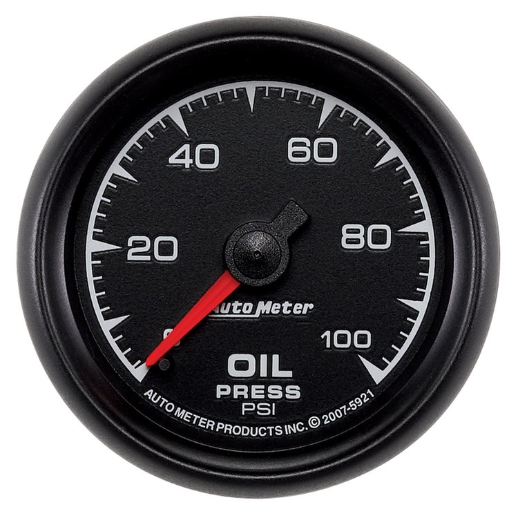 ES Series Oil Pressure Gauge 2-1/16", Mechanical