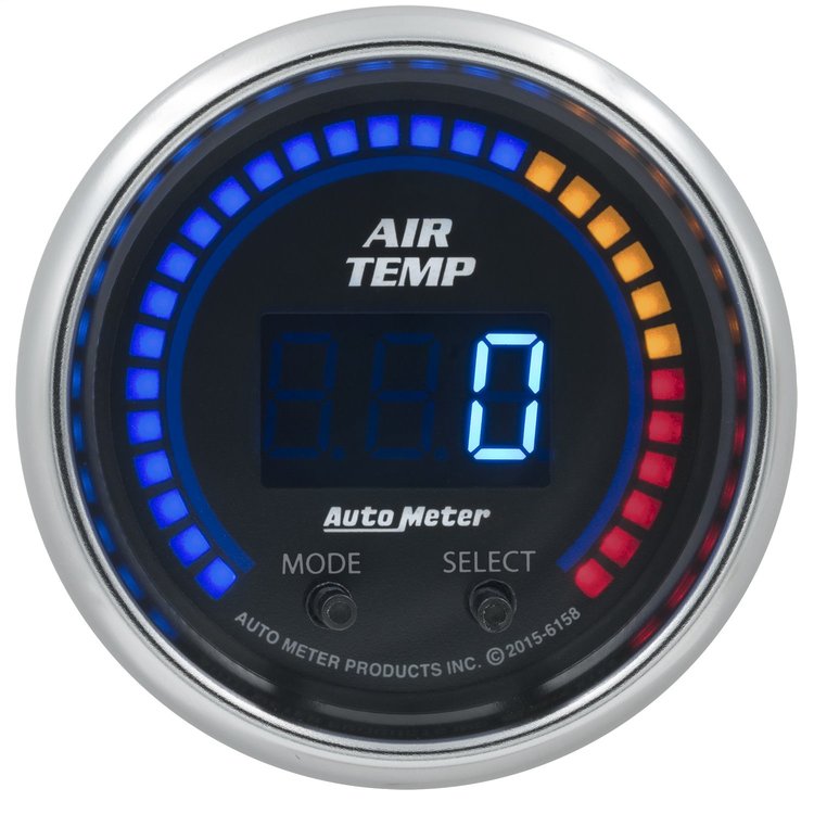 Cobalt Dual Channel Air Temperature Gauge 2-1/16"