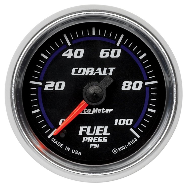 Cobalt Fuel Pressure Gauge 2-1/16", electrical full sweep