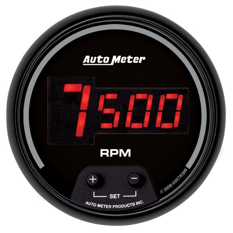 3-3/8" Sport-Comp Digital Tachometer 10,000 RPM
