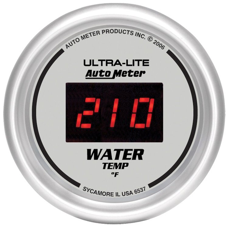 2-1/16" Ultra-Lite Digital Water Temperature Gauge 0° to 340° F