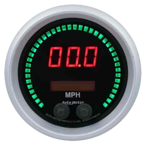 Sport-Comp Elite Digital Speedometer 3-3/8 in. [0-260 mph / 0-260 km/h]