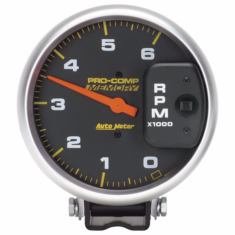 Pro-Comp Pedestal-Mount Tachometer 5" electrical for diesel applications