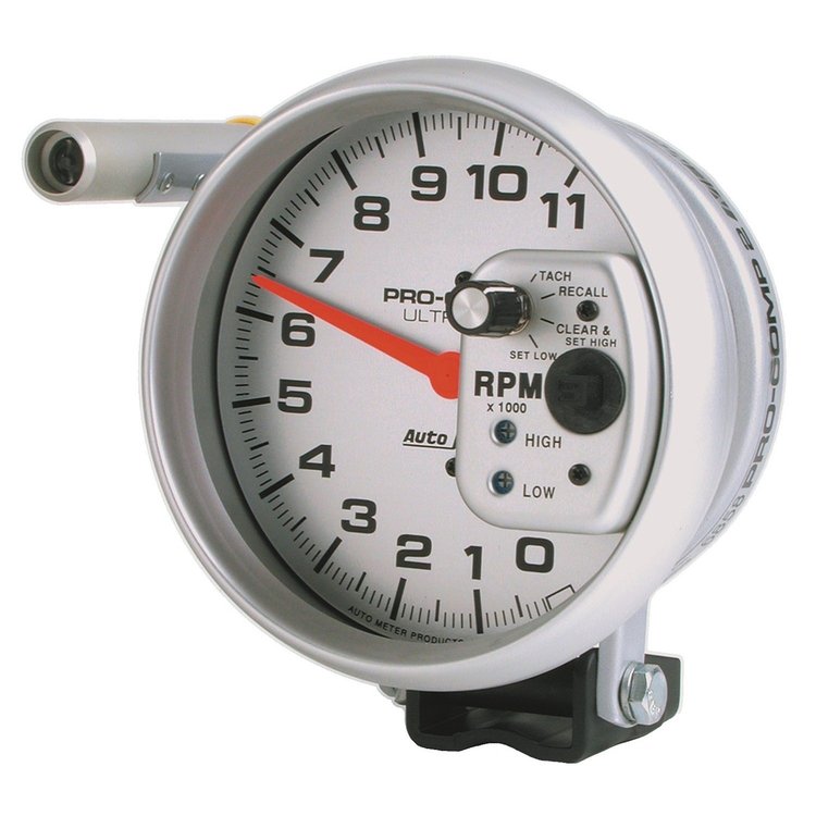 Ultra-Lite Single-Range Tachometer 5" electrical, pedestal mount