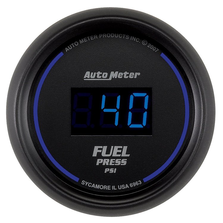 2-1/16" Cobalt Digital Fuel Pressure Gauge 5-100 psi