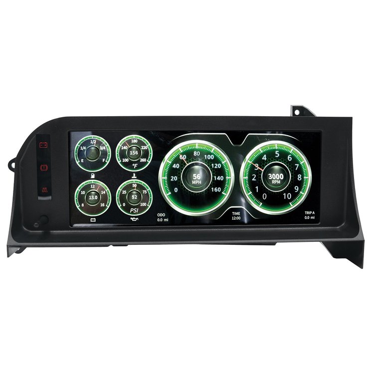7007 InVision Direct-Fit Digital Dash for 1987-1993 Ford Mustang Fox Body