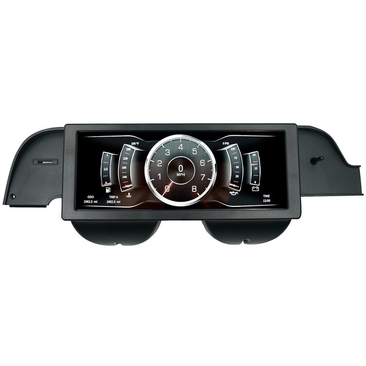 InVision Direct-Fit Digital Dash 1967-1968 Ford Mustang