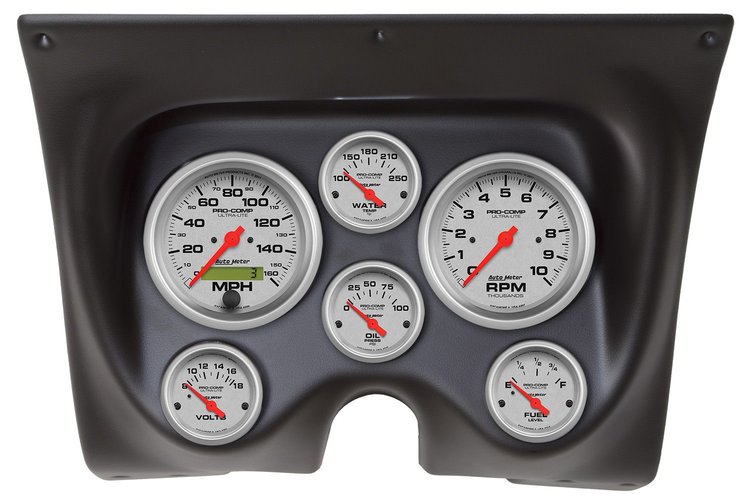 Ultra-Lite 6-Gauge Direct-Fit Dash Kit