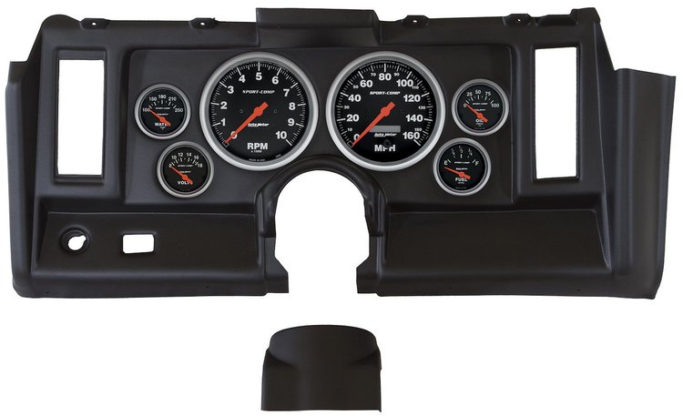 Sport-Comp 6-Gauge Direct-Fit Dash Kit