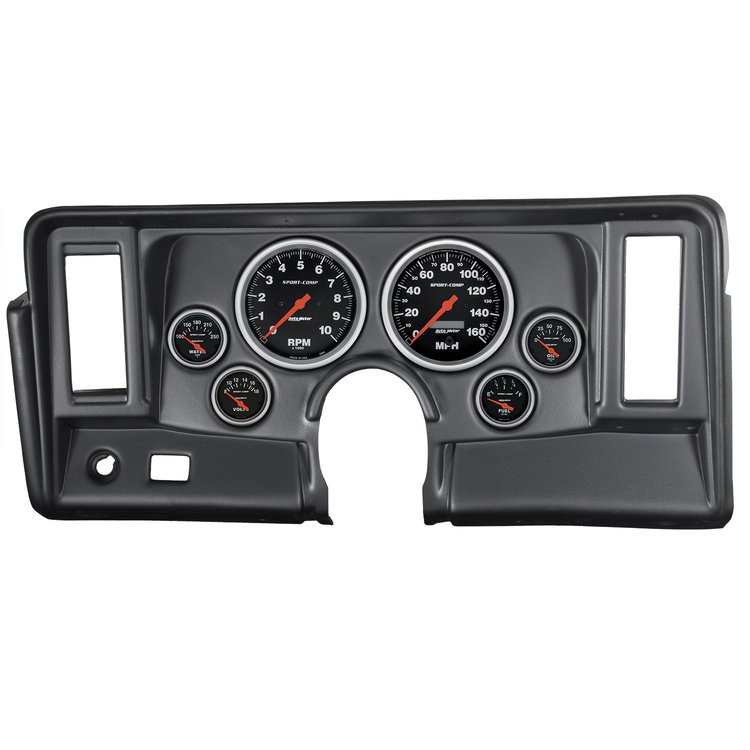 Sport-Comp 6-Gauge Direct-Fit Dash Kit
