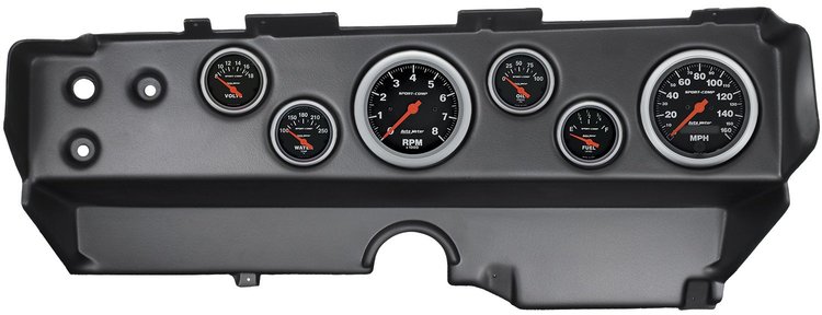 Sport-Comp 6-Gauge Direct-Fit Dash Kit