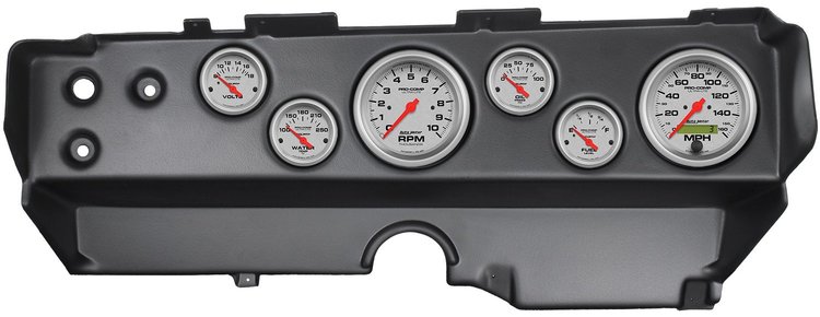 Ultra-Lite 6-Gauge Direct-Fit Dash Kit