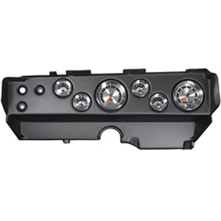 American Muscle 6-Gauge Dash Kit 1970-74 Mopar E-Body/Cuda/Challenger Includes: