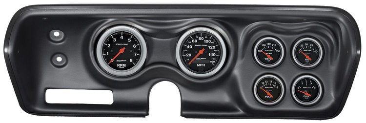 Sport-Comp 6-Gauge Direct-Fit Dash Kit