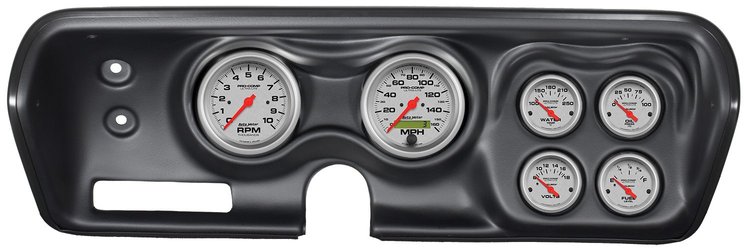 Ultra-Lite 6-Gauge Direct-Fit Dash Kit