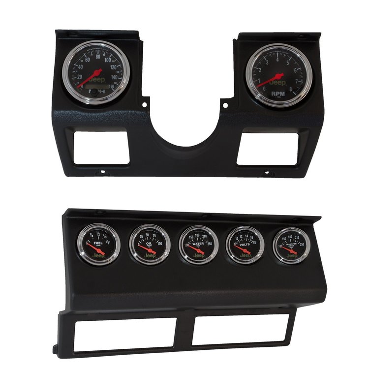 7-Gauge Direct-Fit Dash Kit 1987-1996 Jeep Wrangler YJ