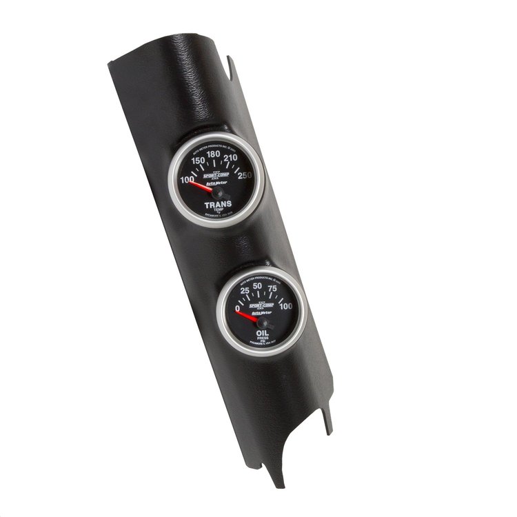 Dual Pillar Gauge Kit 2011-15 Jeep JK Includes: