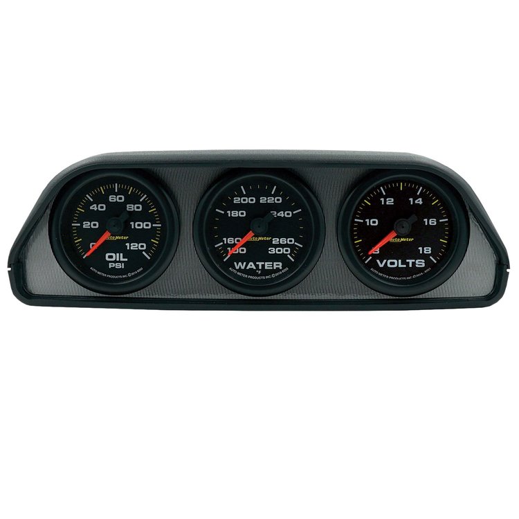 Environment Series 3-Gauge Kit w/Universal Dash Pod