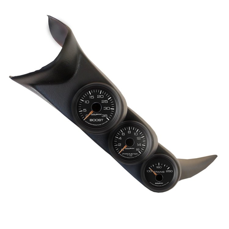 A-Pillar Triple Gauge Kit 2001-06 Silverado 2500 HD/3500 Pickup