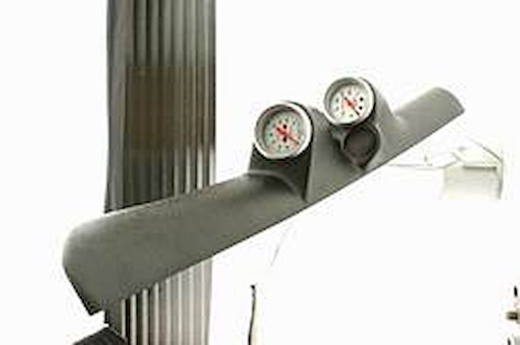 A-Pillar Dual Gauge Kit 1998-02 Ram 2500/3500 Pickup Includes: