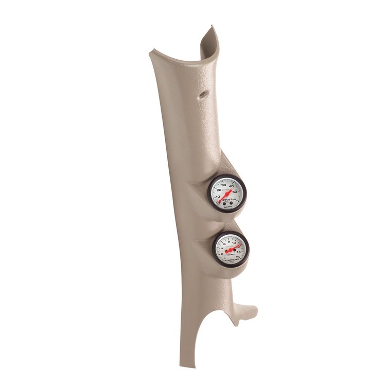 A-Pillar Dual Gauge Kit 2003-07 Ram 2500/3500 Pickup Includes: