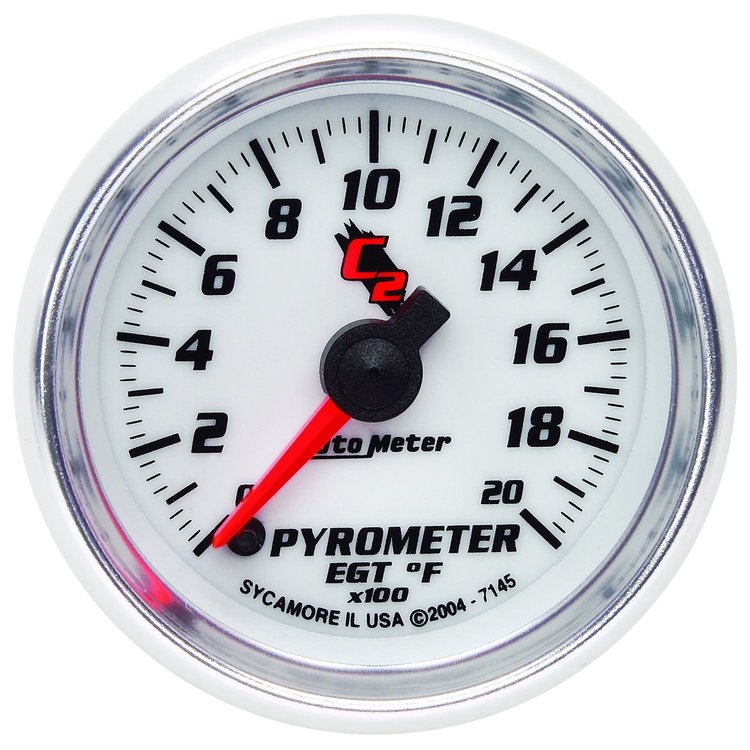 C2 Pyrometer 2-1/16" Electrical (Full Sweep)