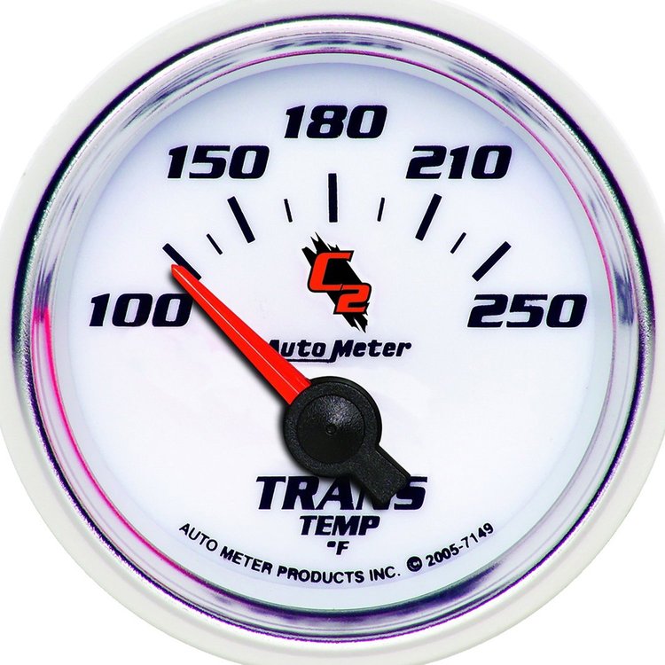 C2 Transmission Temperature Gauge 2-1/16" Electrical (Short Sweep)