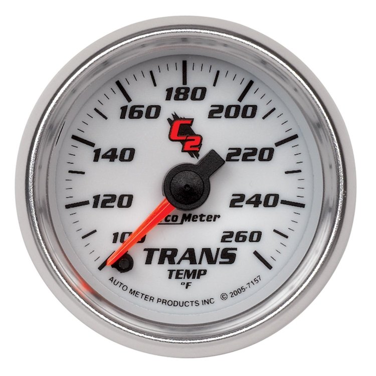 C2 Transmission Temperature Gauge 2-1/16" Electrical (Full Sweep)