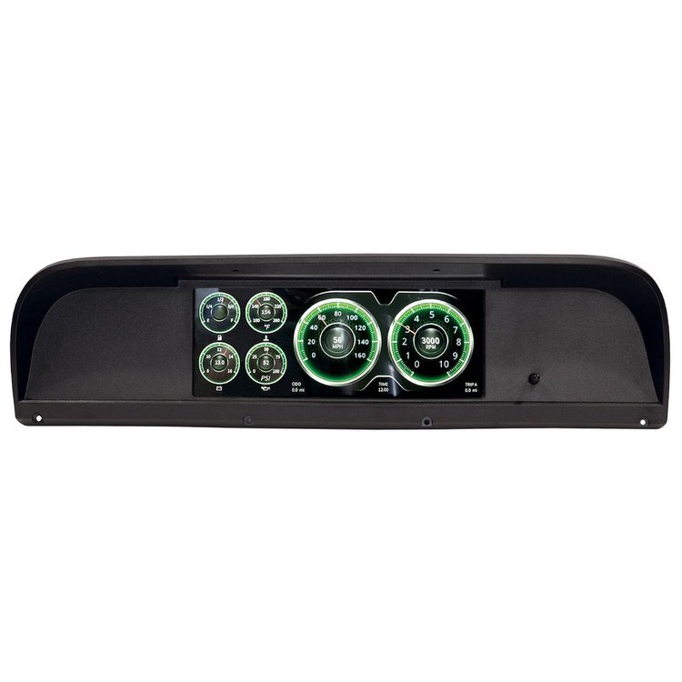 7403 InVision Digital LCD Direct Fit Dash Kit for 1967-1972 Ford Trucks