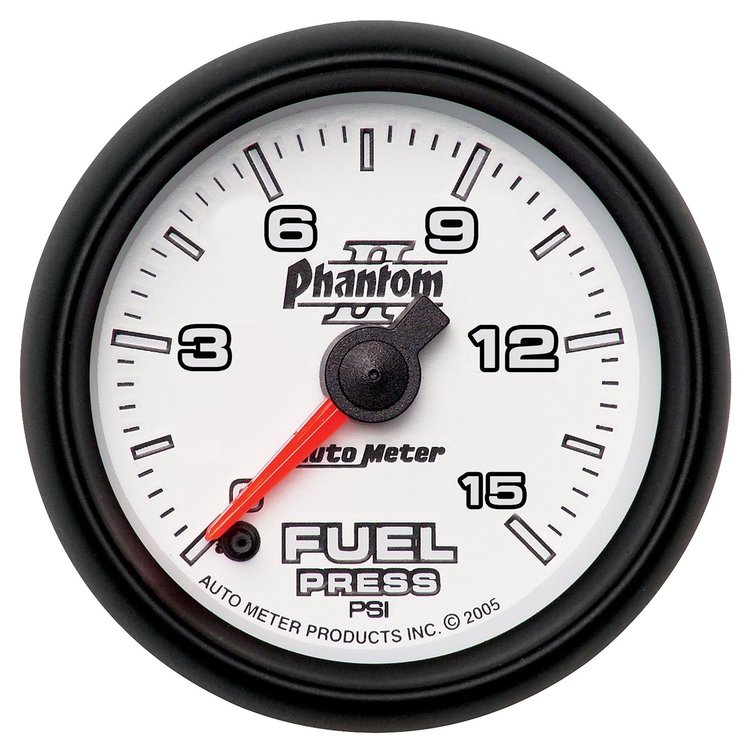 Phantom II Fuel Pressure Gauge 2-1/16" electrical (full sweep)