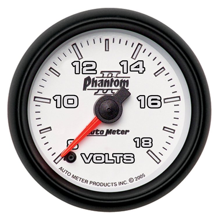 Phantom II Voltmeter 2-1/16" electrical (full sweep)
