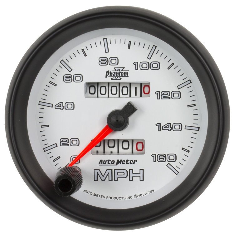Phantom II Speedometer 3-3/8" Mechanical