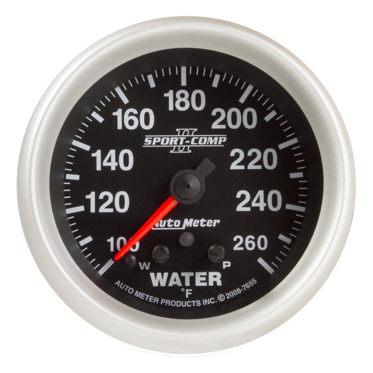 Sport-Comp II Water Temperature Gauge 2-5/8" Electrical