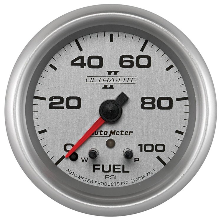 Ultra-Lite II Fuel Pressure Gauge 0-100 psi