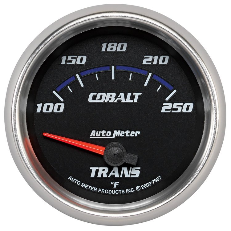 Cobalt Transmission Temperature Gauge 2-5/8" Electrical