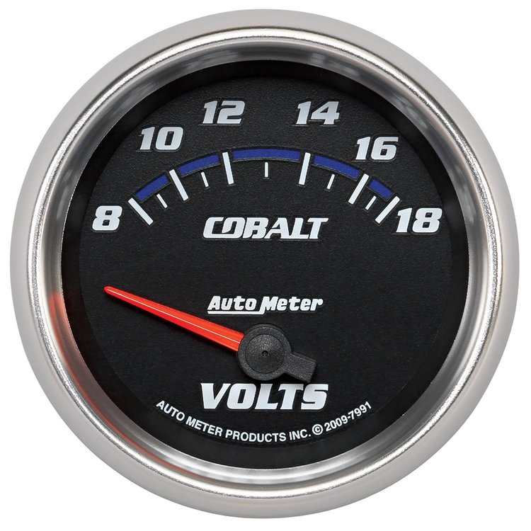 Cobalt Voltmeter 2-5/8" Electrical