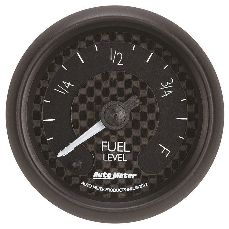 GT Series Fuel Level Gauge 2-1/16", Electrical (Full Sweep)