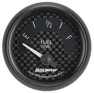 GT Series Fuel Level Gauge 2-1/16", Electrical (Short Sweep)