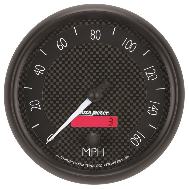 GT Series Speedometer Gauge 5"