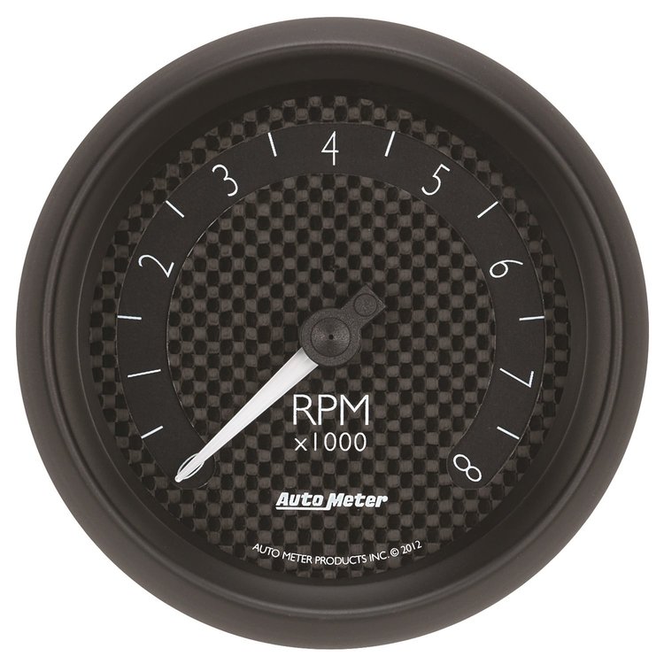 GT Series Tach In Dash Gauge 3-3/8"