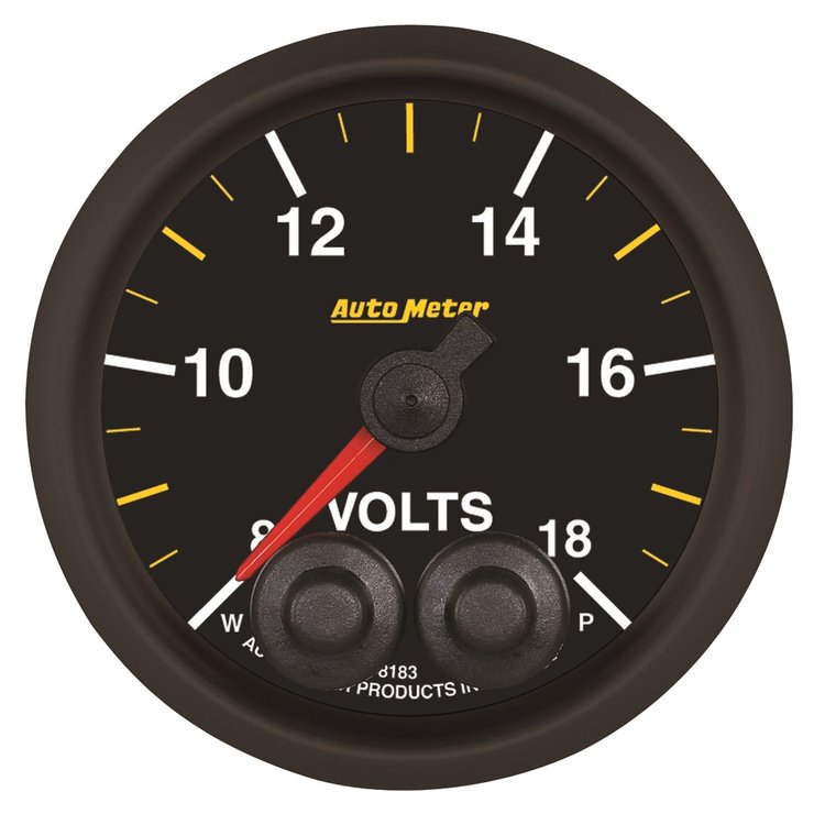 NASCAR Elite CAN Voltmeter Gauge