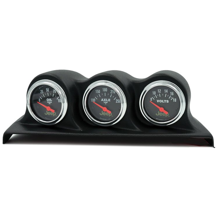 Jeep Wrangler Triple Dash Pod Kit