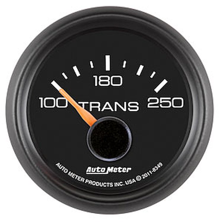 GM/Chevy Factory Match Transmission Temperature Gauge 2-1/16" Electrical (Short Sweep)