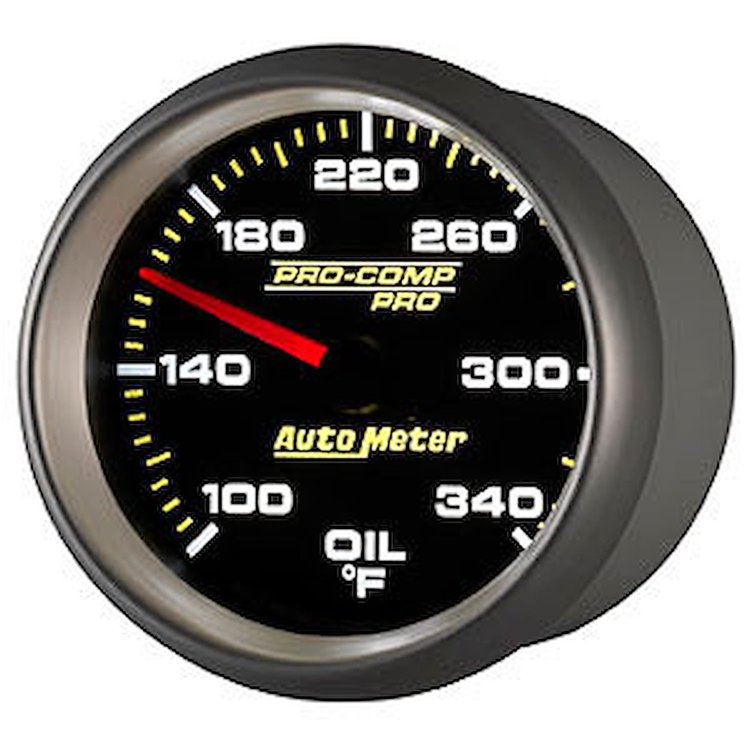 Pro-Comp Pro Oil Temperature Gauge 2-5/8"