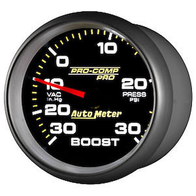 Pro-Comp Pro Boost/Vacuum Gauge 2-5/8"