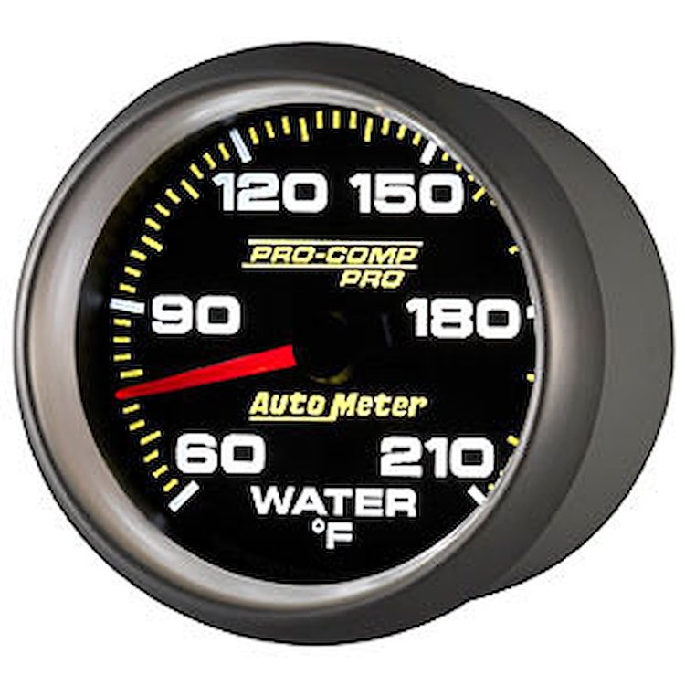 Pro-Comp Pro Water Temperature Gauge 2-5/8"