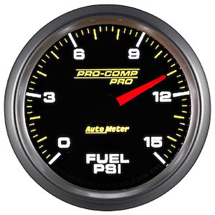 Pro-Comp Pro Fuel Pressure Gauge 2-1/16"