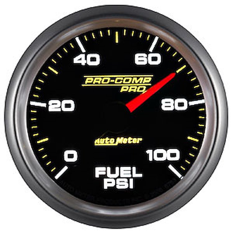 Pro-Comp Pro Fuel Pressure Gauge 2-1/16"